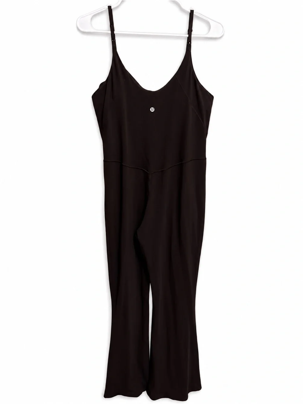 Lululemon Athletica Mini-Flare Bodysuit 32” In Espresso- Size 14